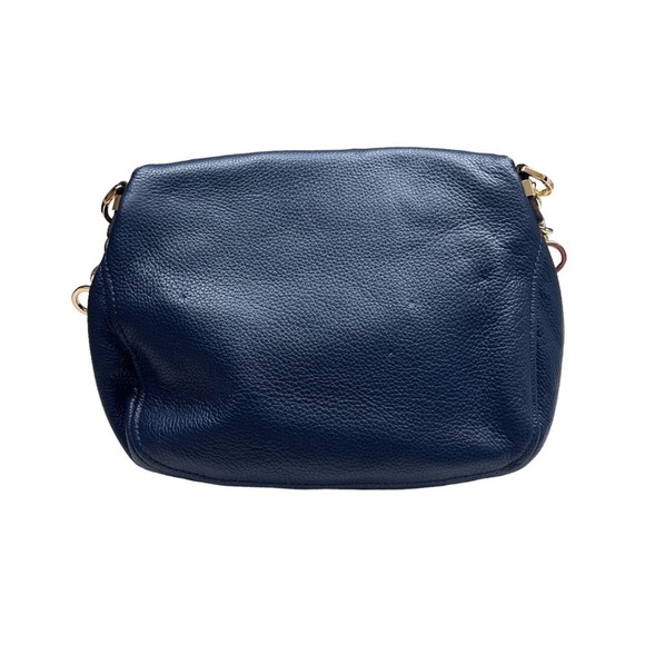 Michael Kors Bedford Leather Bag Navy Blue - Picture 3 of 12